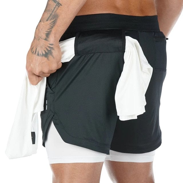 Compression Shorts Pocket | Men's Sports Shorts | GymSetter